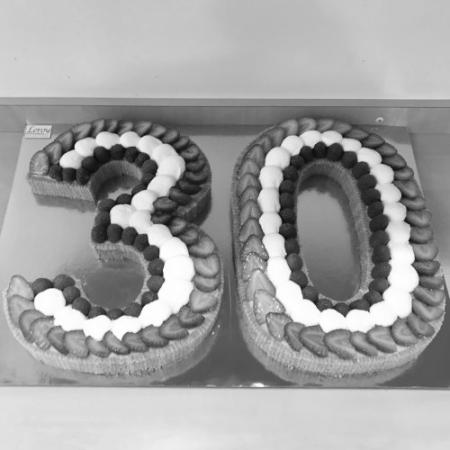 Number cake